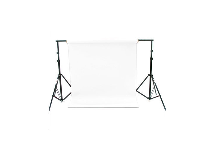 Купить Фон бумажный Raylab 008 Arctic White Белый 2.72x11 м
